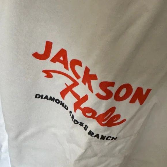 Diamond Cross Ranch White Men's Tee XL new - Picture 3 of 5